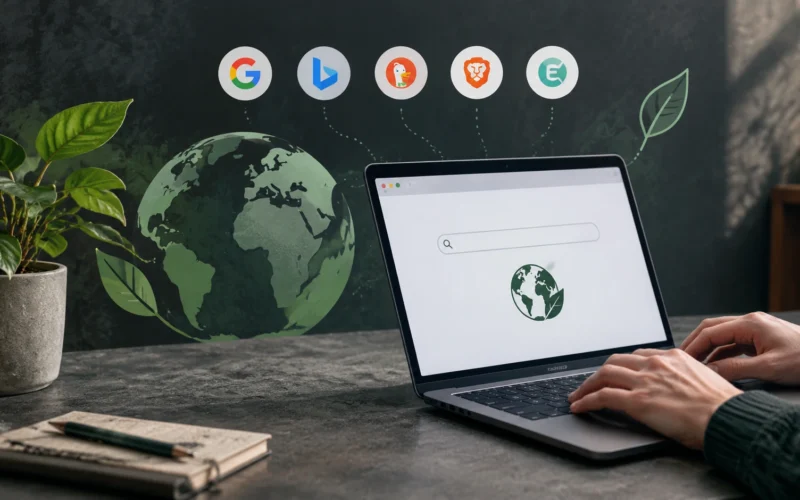 eco friendly search engines compared