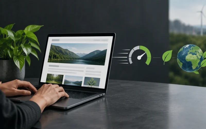 lightweight websites load faster greener
